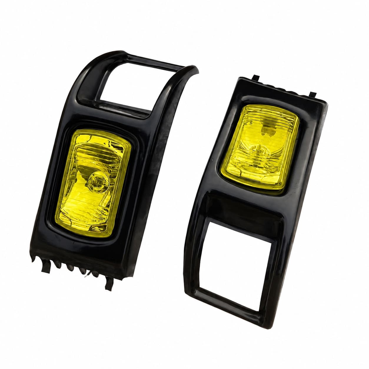 VW T3 Vanagon Front Grille with Yellow Fog Lights, Bolt-On Kit for 1980–1992 product image